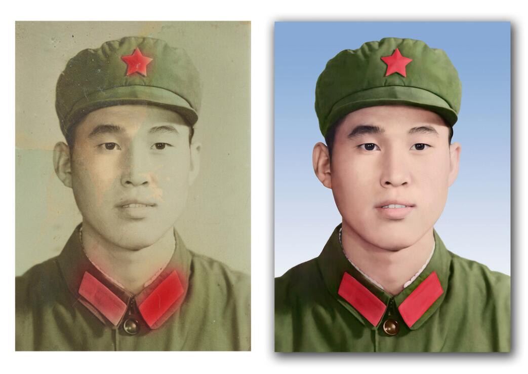 咸宁破损照片修复-18